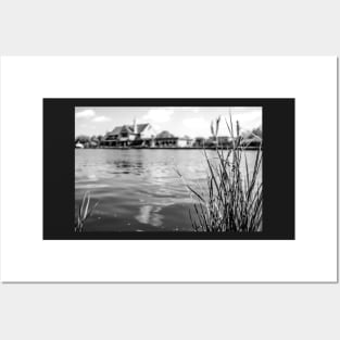 Reeds on the bank of the River Bure, Horning Posters and Art